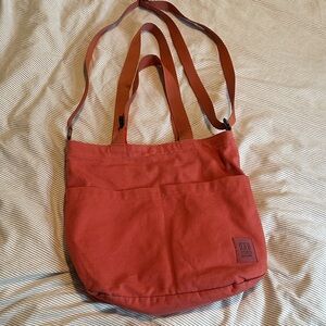 Topo Designs Coral Canvas Bag